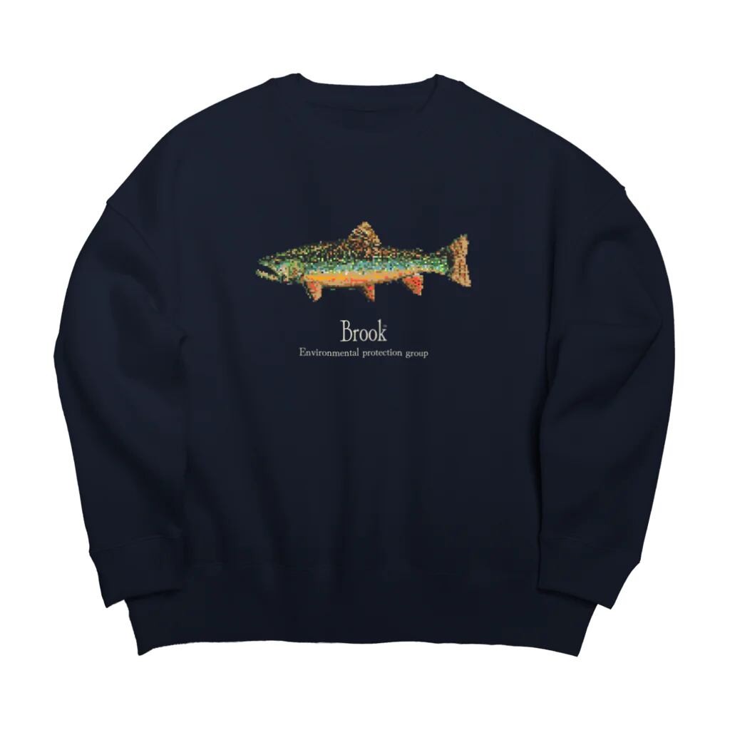 Navy (2024AW 16-bit Fish Logo Sweat