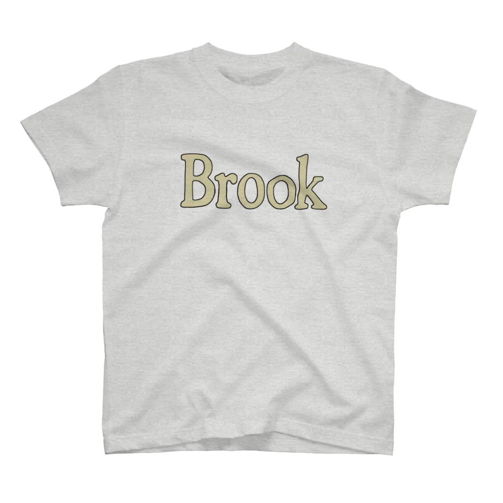 Ash)Unprocessed Brook Logo Tee