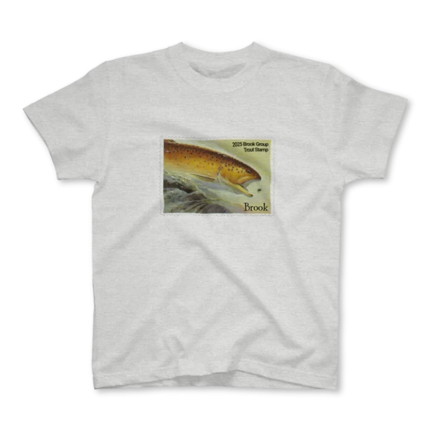 Ash)2025ss Brook Stamp S/S Tee