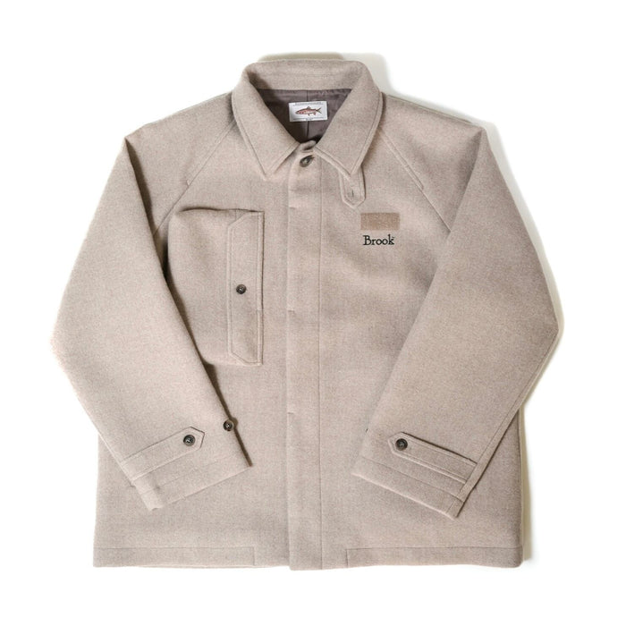 Oatmeal)Soutien Collar Coat