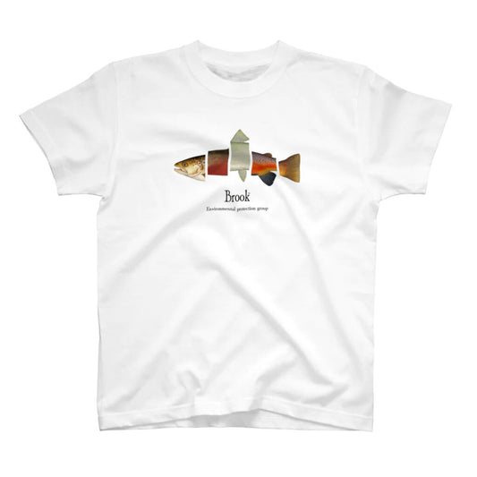 White (2025ss Brook FiveFish Tee)