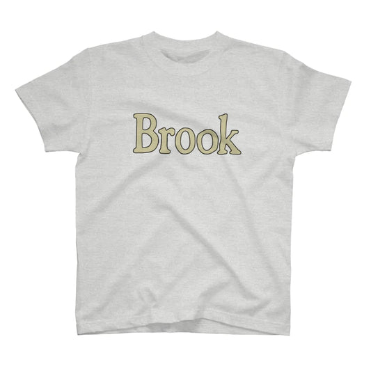Ash)Unprocessed Brook Logo Tee