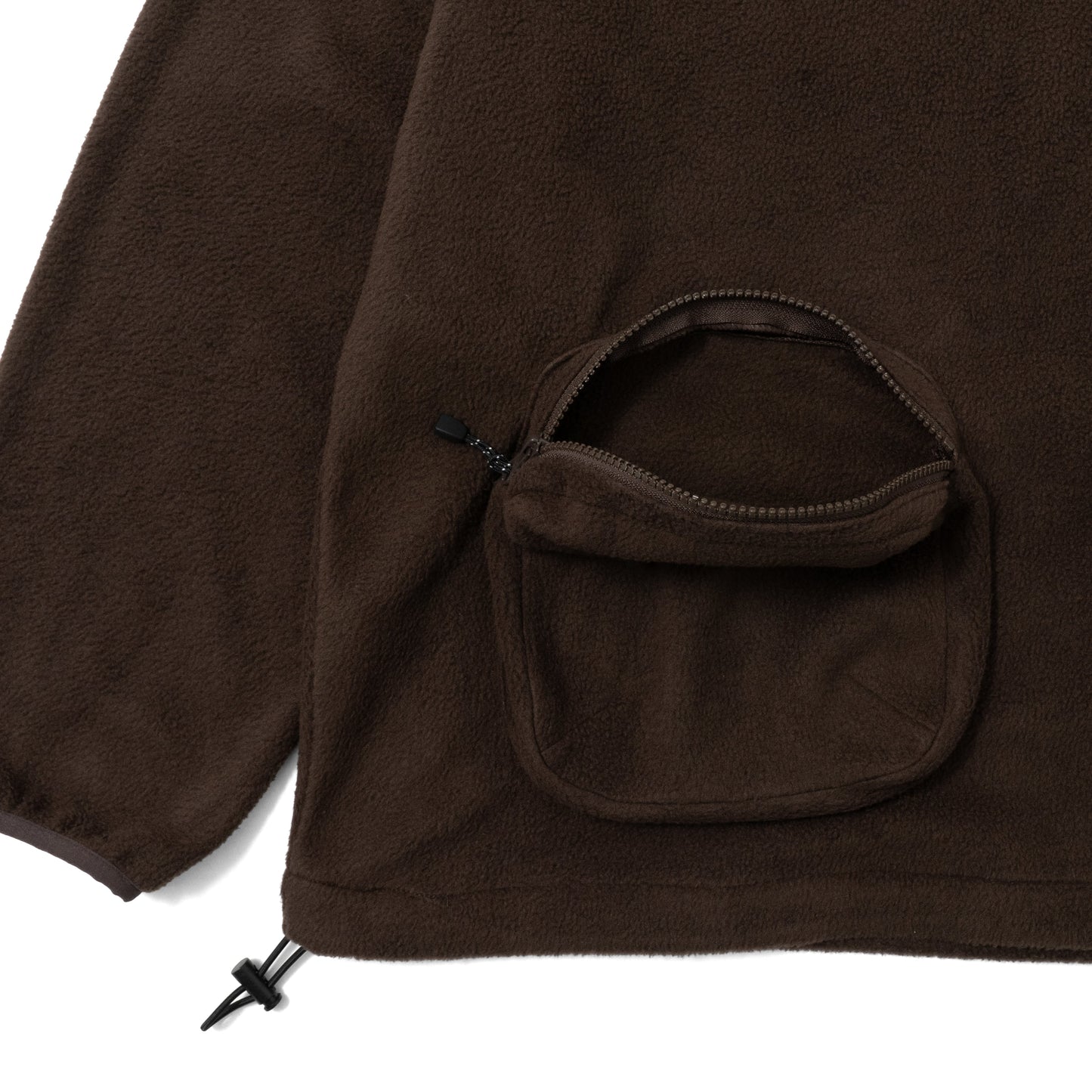 Brown)Brook Long Sleeve Fleece JKT