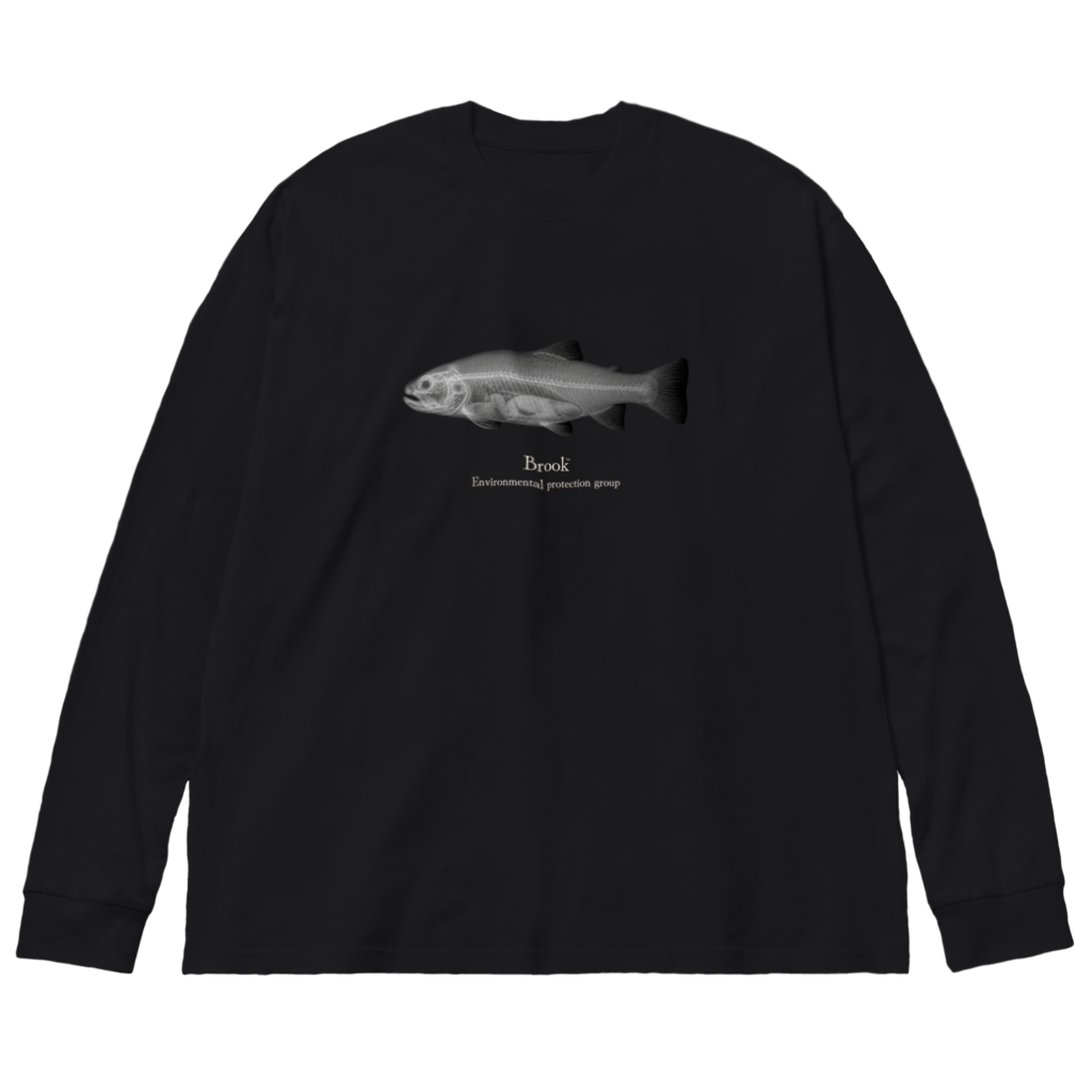 Black)Brook X-ray Trout Long Sleeve TEE
